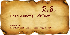 Reichenberg Bíbor névjegykártya